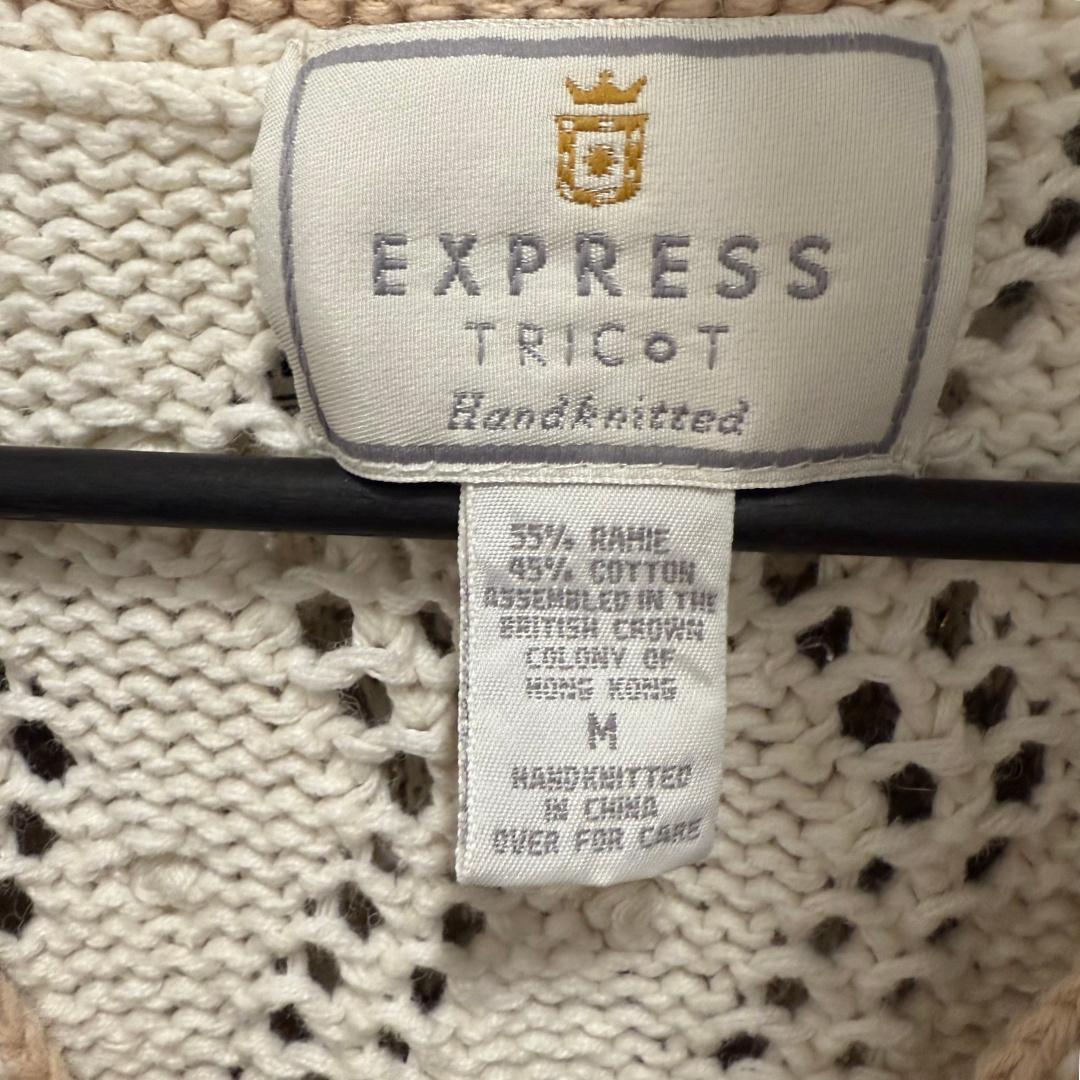 Express - sweater, cream, M