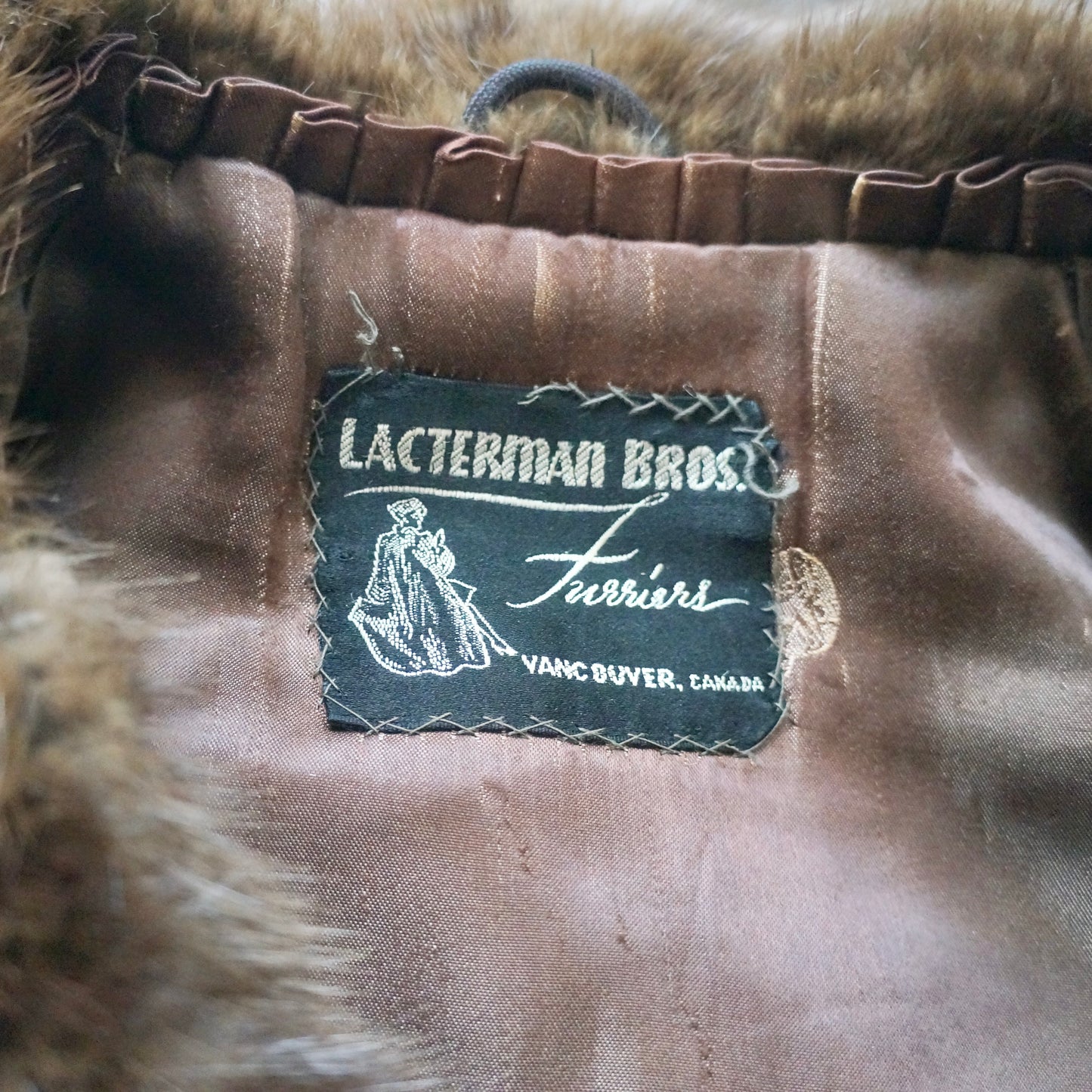 Lacterman Bros Furriers - vintage fur coat