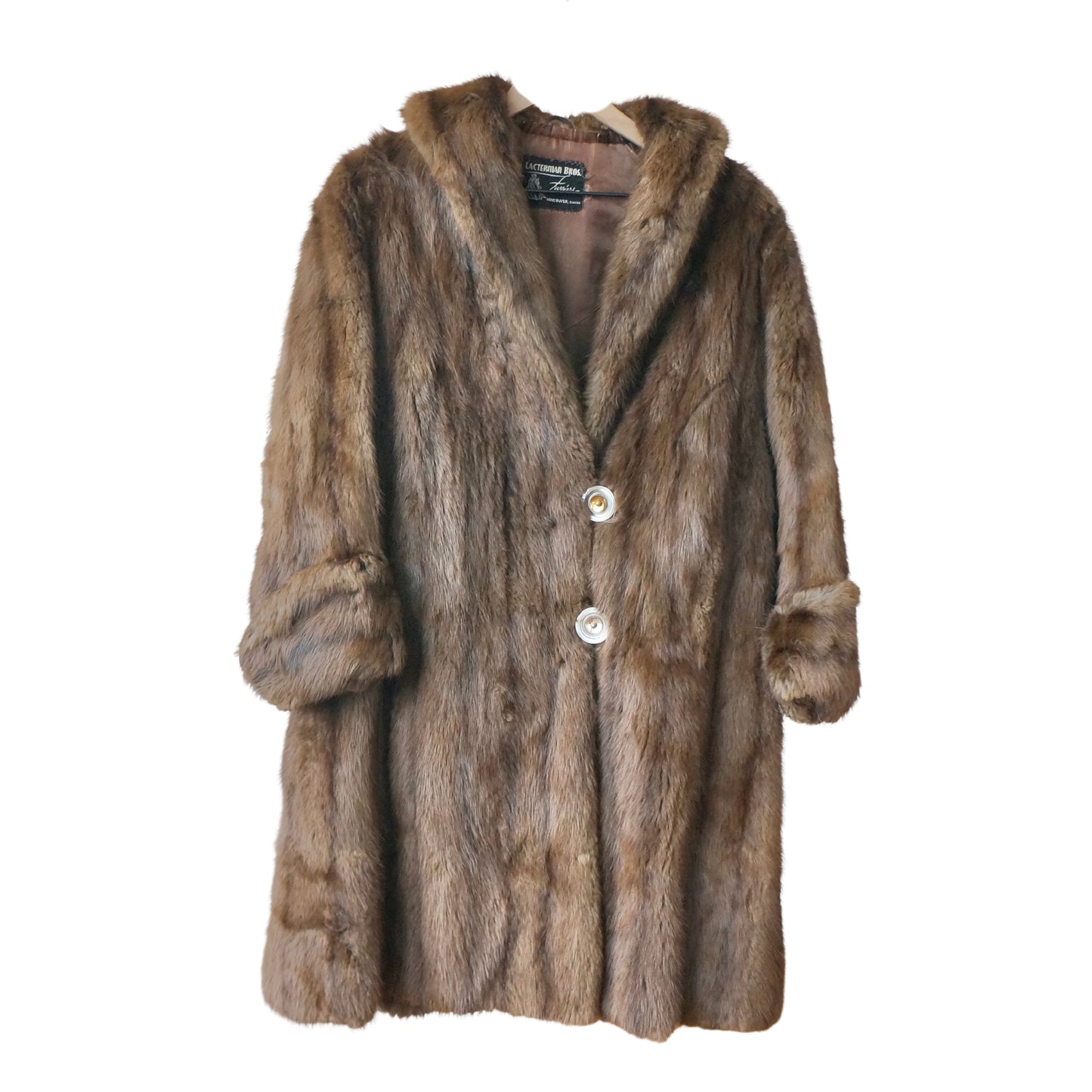 Lacterman Bros Furriers  - vintage fur coat