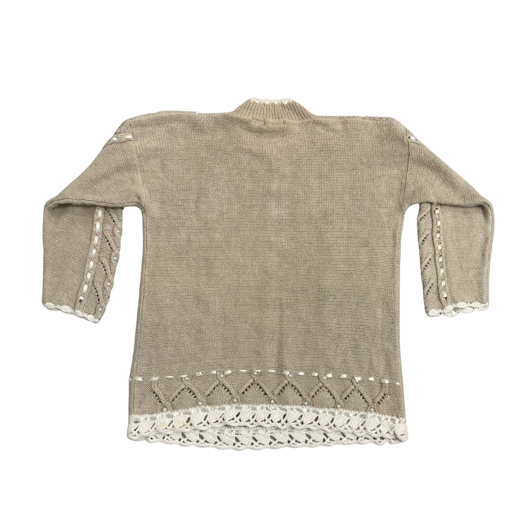 Honors - Sweater, tan, M