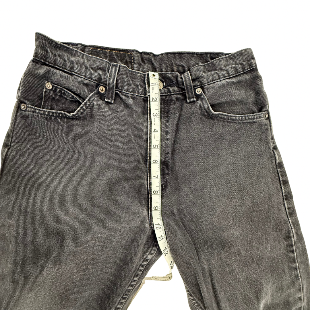 Levi's 96 550 black 30x30 orange tab