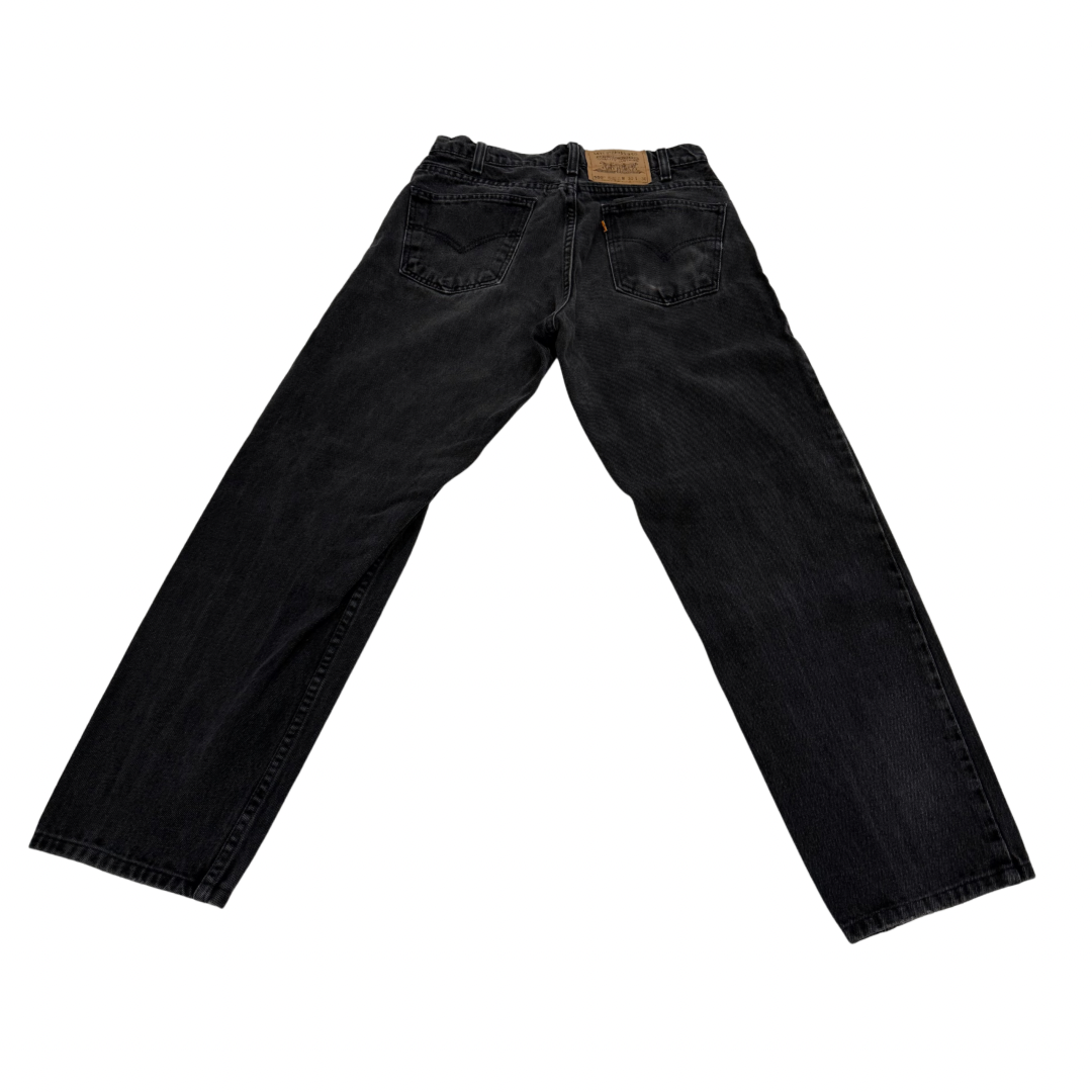 Levi's 96 550 black 30x30 orange tab