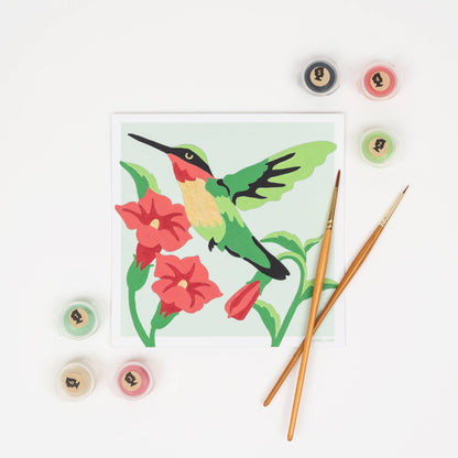Hummingbird MINI Paint-by-Number Kit