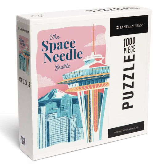 1000 PIECE PUZZLE Seattle, Washington, Space Needle, Epic