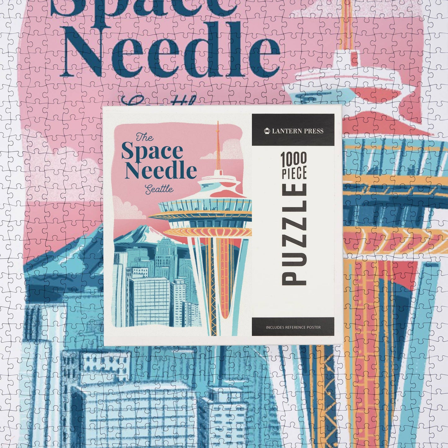 1000 PIECE PUZZLE Seattle, Washington, Space Needle, Epic