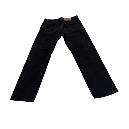 Levi's 96 505 black 34x30 orange tab