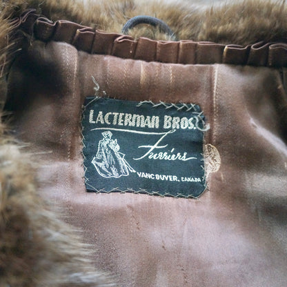 Lacterman Bros Furriers  - vintage fur coat