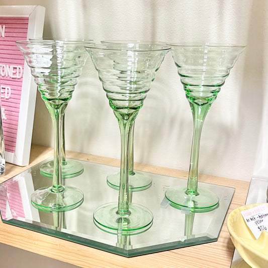 Martini Glasses, set of 5