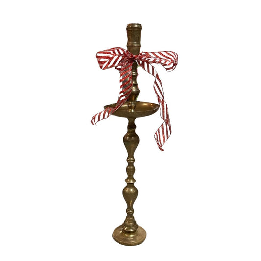 40" Brass Candlestick Holder