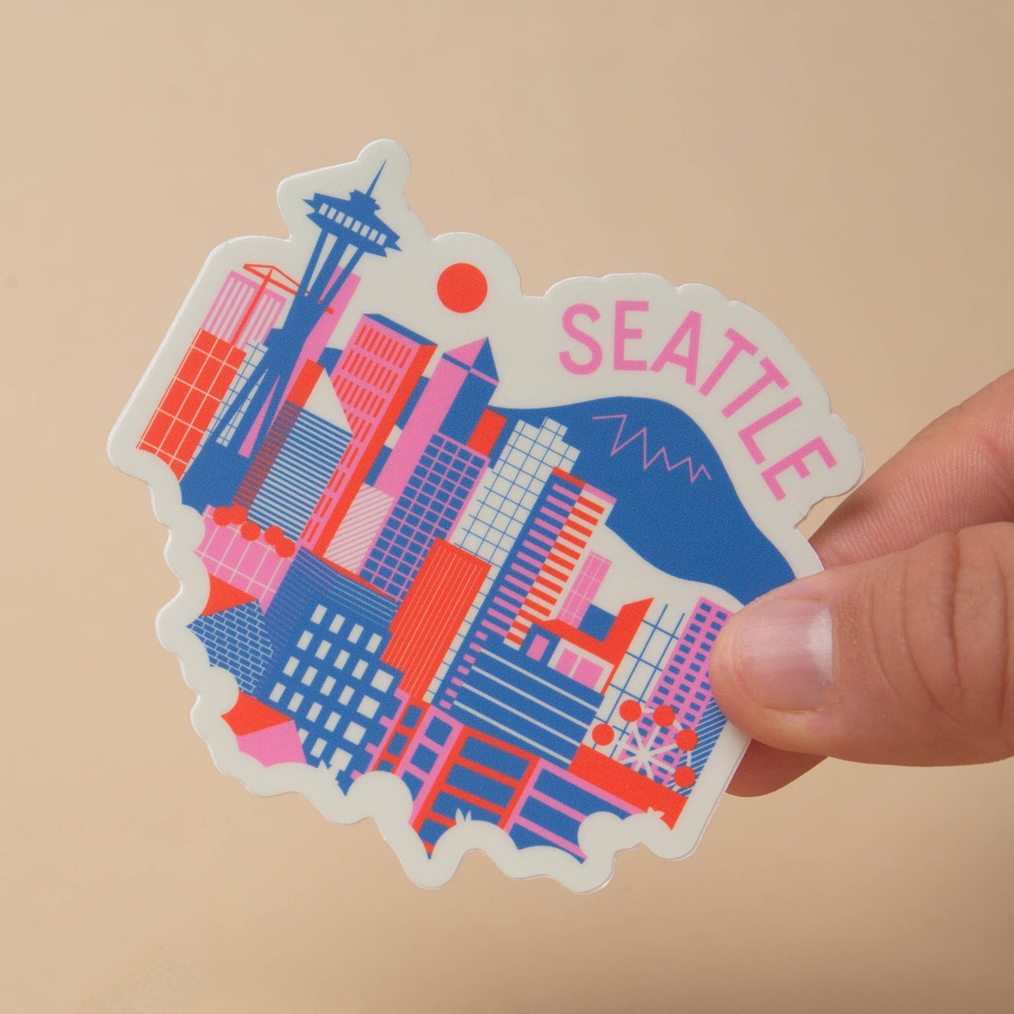 Seattle Skyline Sticker