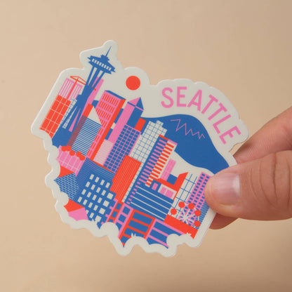 Seattle Skyline Sticker